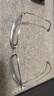 BOSS男女款光学镜架银色钛镜框银色镜腿近视眼镜框1197 R81 56MM 实拍图