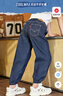 Levi's【天丝软牛仔裤】李维斯儿童长裤夏季透气童装牛仔裤男女防蚊裤 星空蓝 160 /69 【建议身高158-170cm】 实拍图