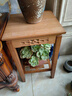 淘之良品落地阳台多层花架客厅绿萝多肉植物花盆架室内中式鱼缸架盆景架子 加厚茶色方形-高50cm 实拍图