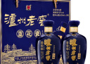 泸州老窖 蓝花瓷头曲 礼盒 浓香型白酒52度升级版500ml*2 礼盒装 实拍图