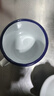 怀旧搪瓷杯经典铁茶缸带盖大号杯子办公室饭店老式带花婚庆马克杯 梦想还是要有的 700ml 实拍图