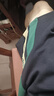 卡宾（CABBEEN）【柔软弹力】潮牌拼接刺绣休闲短裤男2024夏季新款宽松五分裤 煤黑色01 2XL /54/185 实拍图