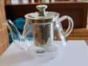 金镶玉 茶壶 耐热玻璃茶壶功夫茶具过滤内胆 雅风壶500ml 实拍图