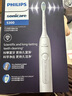 飞利浦（PHILIPS）【肖战推荐】电动牙刷钻石3系 生日礼物 成人情侣款送男生/女友 微泡水流 HX5181/01皓月白 实拍图