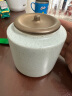 苏氏陶瓷（SUSHI CERAMICS）茶叶罐经典亚光铁锈茶具配件（蓝） 实拍图