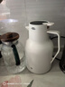京东京造 保温壶 家用【智能温显】杯大容量热水瓶暖壶户外 炼乳白1.5L 实拍图