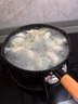 京东京造 小奶锅煮面汤锅 麦饭石色不粘锅雪平锅蒸煮辅食锅 带盖20cm 实拍图
