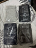 BXMAN纯棉宽松内裤男士平角裤针织弹力阿罗裤加大码 素色4条 185XXL 实拍图