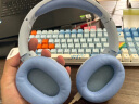 漫步者（EDIFIER）【王一博代言】W820NB双金标主动降噪无线头戴式蓝牙耳机游戏音乐运动学生网课耳麦适用于安卓苹果 【升级版】湖光蓝+彩色耳机包 实拍图