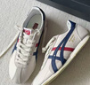 Onitsuka Tiger鬼塚虎男鞋 慢跑鞋透气轻便男女款运动休闲鞋RUNSPARK 白色/藏青色(1183B480-107) 43.5 实拍图