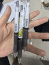 斑马牌（ZEBRA）学霸利器中性笔 0.5mm子弹头按动高颜值签字笔 学生刷题考试笔 JJ77 黑色3支装 实拍图