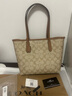 蔻驰（COACH）奢侈品女包City托特手提单肩包CN733【品牌授权】送女友老婆礼物 实拍图