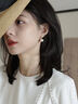 翡拉拉（fellala）印象巴黎施家珍珠耳环优雅气质耳钉女耳饰生日礼盒节日闺蜜礼物 商场同款 实拍图
