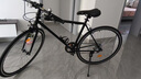 永久（FOREVER） 公路自行车入门变速车男女成人超轻超快700C青少年学生城市跑车 7速-黑色 实拍图