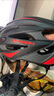 MOON骑行运动户外头盔一体成型抗冲击公路山地两用自行车头盔男盔 升级版 黑红赛车【增加防虫网】 XL(61-63CM) 实拍图