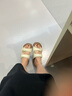 天美意沙发勃肯鞋女凉鞋商场同款百搭拖鞋舒适女鞋新款 米色拖鞋 36 实拍图