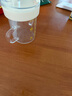 小土豆玻璃杯儿童牛奶杯子带刻度耐热吸管水杯带把手tritan学饮杯早餐杯 300ml 小狗(高硼硅玻璃) 实拍图
