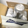 百威啤酒冰啤酒500ml*18听+淡色拉格450ml*3听组合装  实拍图