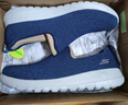 斯凯奇（SKECHERS）男鞋夏季透气一脚蹬网面健步鞋休闲软底运动鞋54609 实拍图