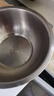 欧乐多（Olodo）德国304不锈钢盆加厚汤盆洗菜盆大号和面盆打蛋盆厨房盆料理盆子 加厚平底【28cm】可电磁炉加热 实拍图