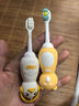 贝博氏babybox婴儿牙刷细软毛儿童牙刷乳牙牙刷2-6岁小狮子蓝色 实拍图