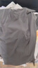 战浩【2件】冰丝莫代尔棉短袖t恤男夏季青年薄纯白色打底衫圆领半袖体 深灰色+黑色 3XL 建议【165-185斤】 实拍图