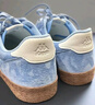 卡帕（Kappa）官方德训鞋男女鞋情侣同款复古低帮板鞋百搭休闲鞋子 品月蓝  40  实拍图