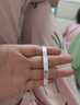 唯一（Winy）银手镯女纯足银9999镯子银饰实心时尚送妈妈款纪念日生日礼物 实拍图