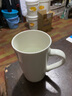 BUDINGCIYI 简约陶瓷水杯马克杯大容量杯子创意咖啡杯牛奶麦片杯可定制 12号亮光 实拍图
