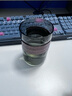 南山先生玻璃茶杯家用水杯男士防烫绿茶杯带盖办公轻便高端泡茶杯 玻璃泡茶杯(胡桃盖) 实拍图