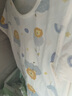 舒贝怡婴儿衣服短袖套装夏季男女宝宝纯棉儿童分体两件套薄款 满印蓝 90 实拍图