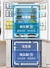 美的（Midea）508升法式多门四开门一级能效双系统双循环除菌净味国家补贴20%家用冰箱大容量BCD-508WTPZM(E)白 实拍图