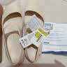 迪卡侬（DECATHLON）凉鞋女洞洞鞋夏平底包头凉鞋沙滩鞋涉水鞋柔软舒适 米色 39-40码-女款 实拍图