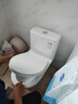箭牌（ARROW）T32抽水马桶虹吸坐便器小尺寸座便 小户型坐厕AEB12616L 400坑距 实拍图