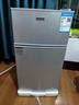 长城（GREAT WALL FRIDGE）家用迷你小冰箱小型冷冻冷藏保鲜宿舍出租房办公室节能省电双开门电冰箱 银色58L【一级能效 全国联保】 实拍图