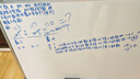 得力（deli）90*60cm白板写字板 蜂窝板芯商用磁吸板黑板办公用记事板墙贴小黑板儿童家用教学水笔可擦写画板 实拍图