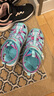 Skechers斯凯奇夏季童鞋女童凉鞋包头护脚透气魔术贴沙滩鞋公主鞋302721L 实拍图