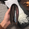 ANDSEEYOU品牌 手工疯马皮钱包 男士短款钱夹头层牛皮卡包证件包真皮皮夹子 竖款 实拍图