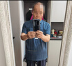 宝财羊父亲节礼物实用爸爸装冰丝短袖t恤男夏季polo衫5060中老年人衣服 实拍图