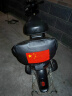 电动车坐垫套防水防晒隔热电瓶座套爱玛雅迪踏板摩托车通用保护套 皮质单独靠背1个 实拍图