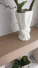 承瑞手捧花束蝴蝶结陶瓷花瓶摆件现代简约客厅电视柜插花餐桌可水养 手捧花瓶【大号】 实拍图