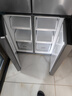 华凌美的冰箱出品406L十字双开门对开多门四门冰箱61cm超薄净味节能电冰箱风冷无霜HR-426WSP国家补贴 实拍图