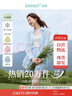 茵曼莱赛尔天丝女装轻薄衬衫2025夏季新品衬衣上衣 新升级-浅灰蓝 L 实拍图