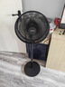 美的（Midea）【超级单品】七叶轻音立式电风扇家用柔风落地扇台式桌面小型风扇大风量节能摇头宿舍电扇 SAF30AB 实拍图