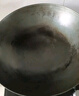韦大锤章丘炒锅铁锅手工炒菜锅传统老式家用无涂层不粘尖圆底烹饪铁锅具 32cm铁锅+木盖+铁勺+铲+刷 32cm 实拍图