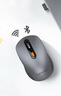 联想（Lenovo）无线蓝牙双模鼠标 便携办公鼠标 人体工程学设计 适用台式机一体机笔记本平板Howard风暴灰 实拍图