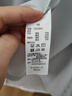 无印良品（MUJI）女式 防紫外线 拉链短款连帽衫夏季款硬核防晒服防晒衣BB12CC4S 浅银灰色 M 160/84A 实拍图