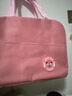 京东物流 便当包保温包双层手提包包牛津布大容量饭盒袋 粉色 实拍图