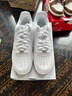 耐克（NIKE）官方男鞋纯白 Air Force 1 空军一号小白鞋低帮板鞋运动休闲鞋 CW2288-111 40.5 实拍图