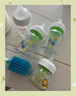 布朗博士玻璃奶瓶 0-6月新生婴儿防胀气 宽口径奶瓶套装150ml+270ml 小象 实拍图